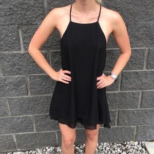 Beach Royal Black Strappy Dress Size Small